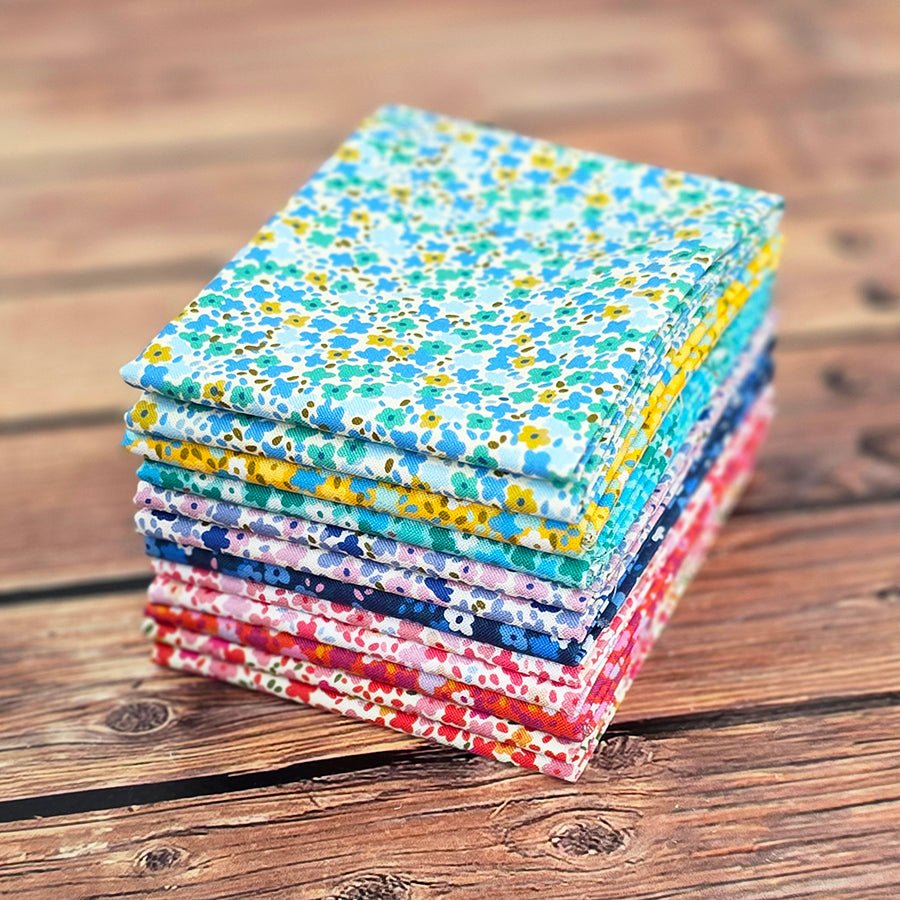 Petite Prints Fat Quarter Bundle - Free Spirit from Fort Worth Fabric Studio