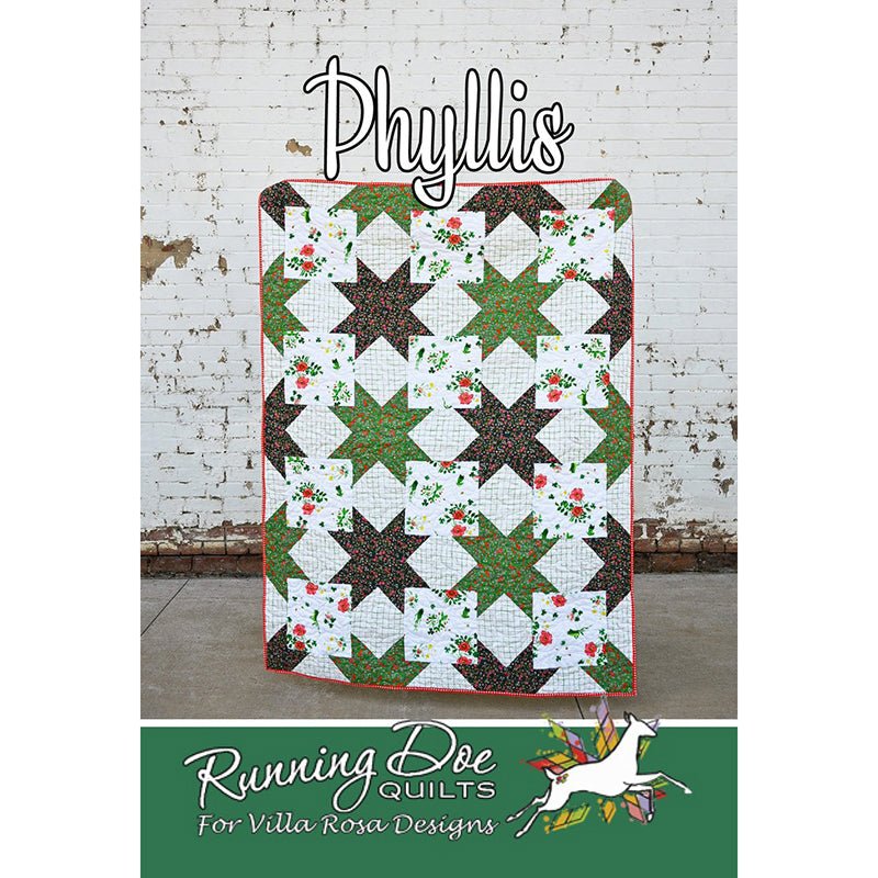 Phyllis Quilt Pattern PDF Download - Villa Rosa Designs from Fort Worth Fabric Studio