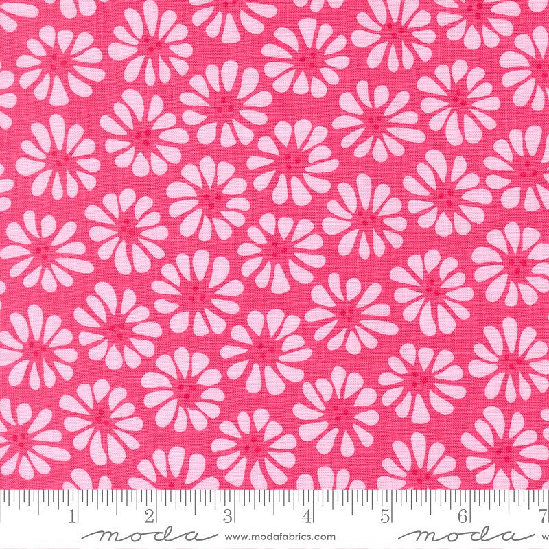 Pick Me! Lazy Daisy Petunia - Moda from Fort Worth Fabric Studio