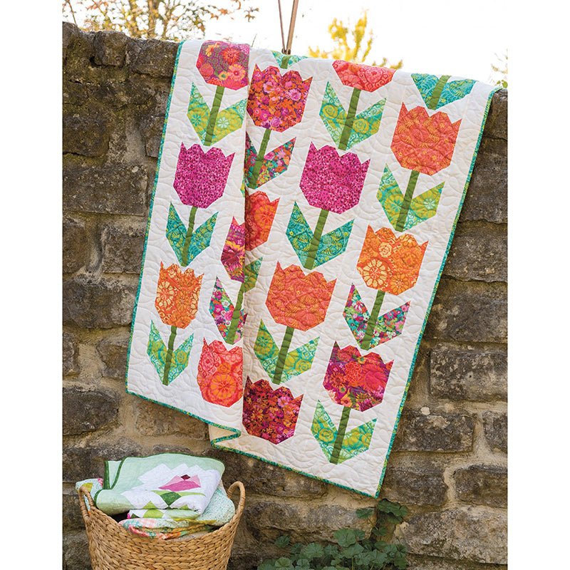Pieced Flowers Quilts Quilt Pattern Book - Annie's Quilting from Fort Worth Fabric Studio