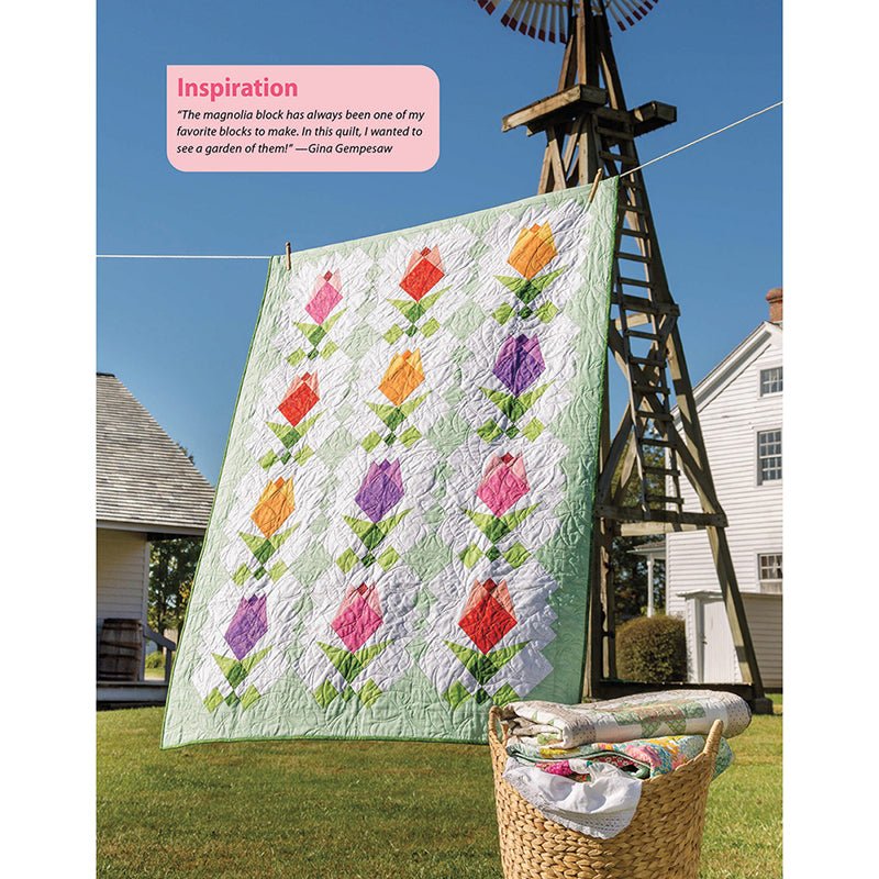 Pieced Flowers Quilts Quilt Pattern Book - Annie's Quilting from Fort Worth Fabric Studio