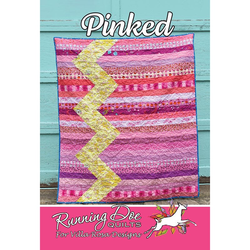 Pinked Quilt Pattern - Villa Rosa Designs from Fort Worth Fabric Studio