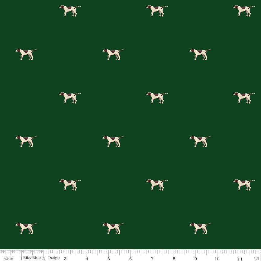 Plaid - Venture Club Pointers Forest - Riley Blake from Fort Worth Fabric Studio