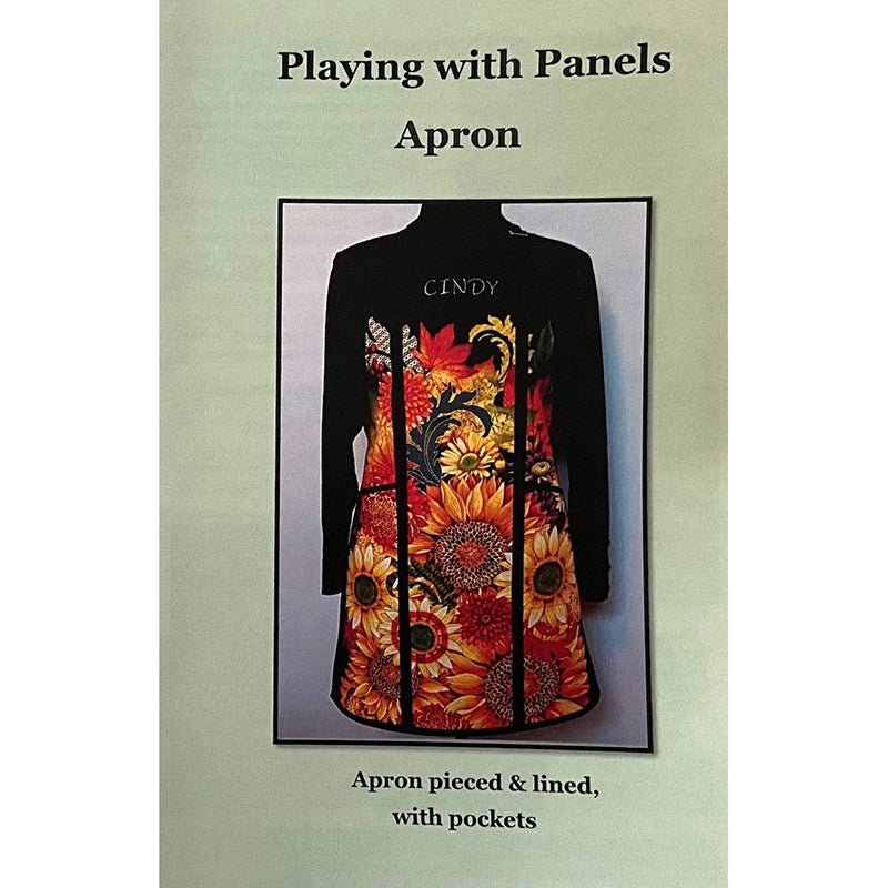 Playing with Panels Apron Pattern by J. Minnis Designs - J. Minnis Designs from Fort Worth Fabric Studio