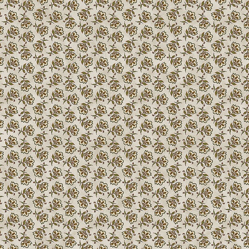 Prairie Chicks Tossed Jacobean Vanilla - Benartex from Fort Worth Fabric Studio