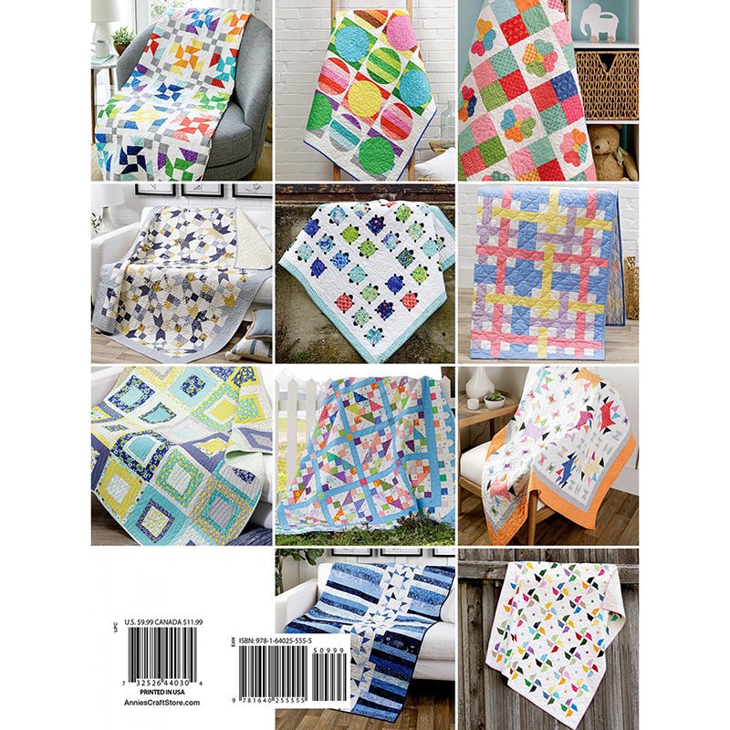 Precut Strips & Squares Quilt Pattern Book - Annie's Quilting from Fort Worth Fabric Studio