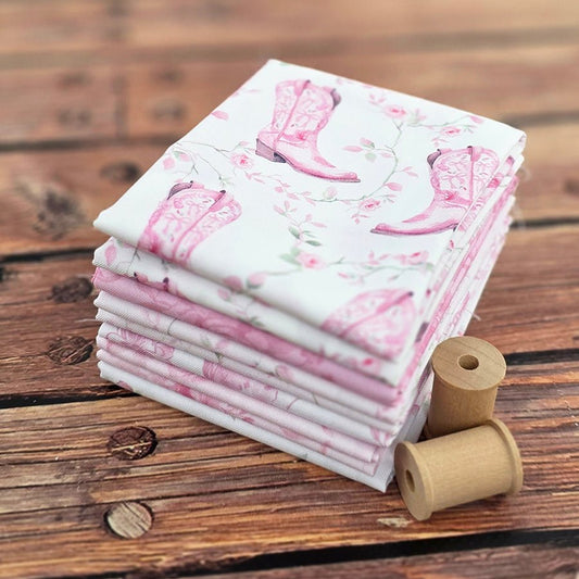 Pretty in Pink Fat Quarter Bundle - Timeless Treasures from Fort Worth Fabric Studio