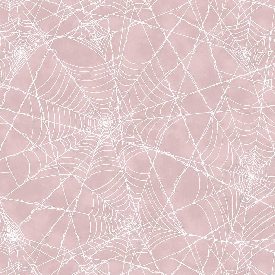 Pretty Scary Spiderweb Rose - Studio E from Fort Worth Fabric Studio