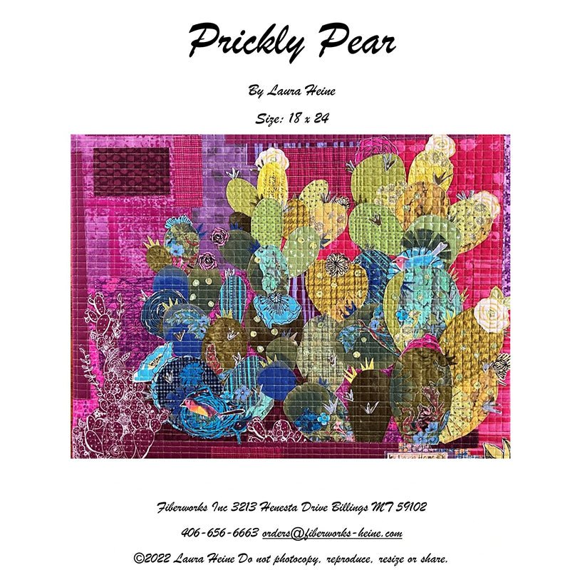 Prickly Pear Quilt Pattern from Fiberworks Inc - Fiberworks Inc from Fort Worth Fabric Studio