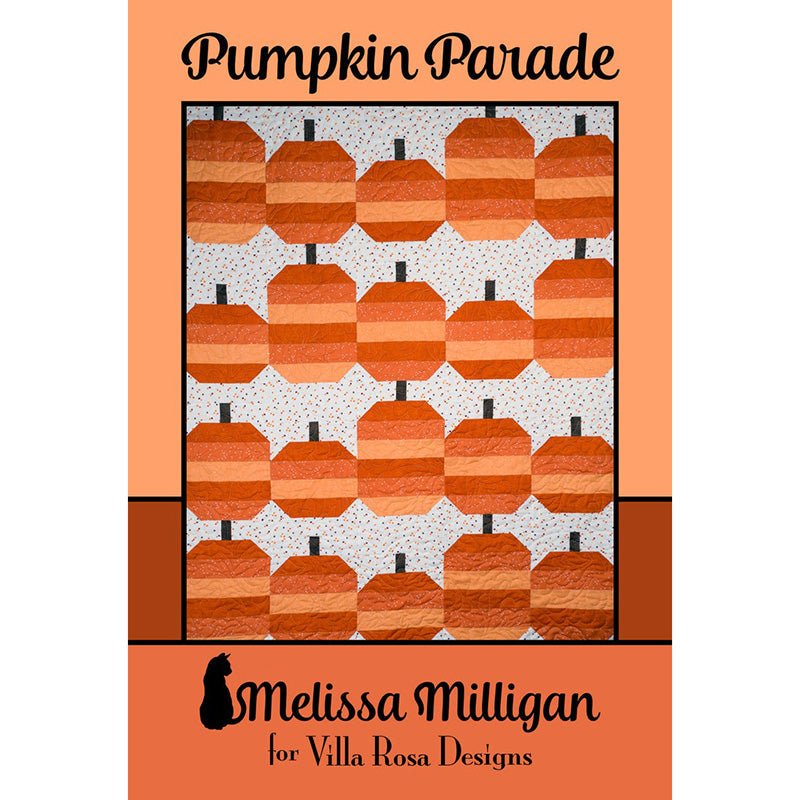 Pumpkin Parade Quilt Pattern PDF Download - Villa Rosa Designs from Fort Worth Fabric Studio