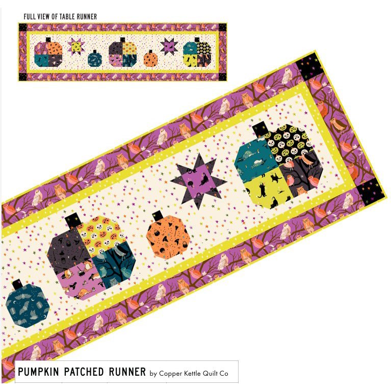 Pumpkin Patched Quilt Pattern by Copper Kettle Quilts - Copper Kettle Quilts from Fort Worth Fabric Studio