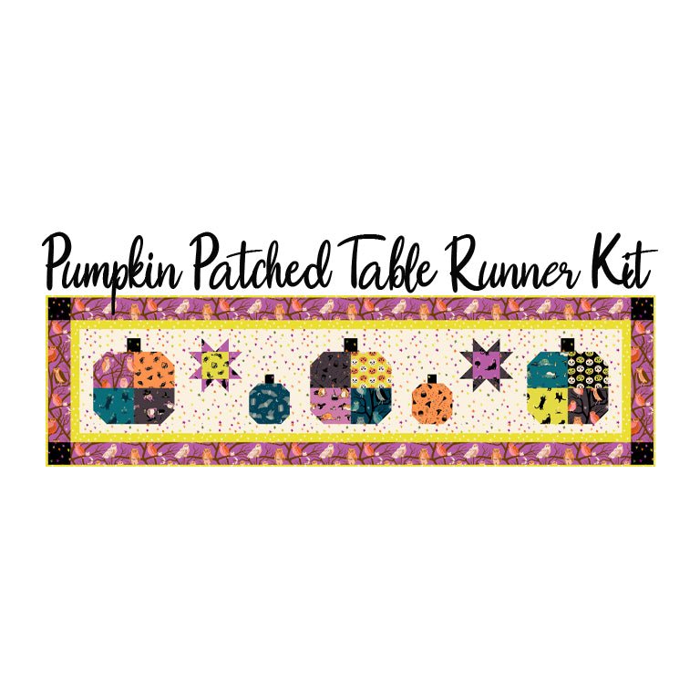 Pumpkin Patched Table Runner Kit with Freaky Familiars from Ruby Star Society - Ruby Star Society
