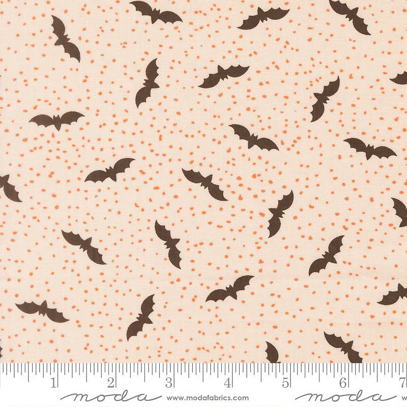 Purrs & Boos Bats Moonbeam - Moda from Fort Worth Fabric Studio