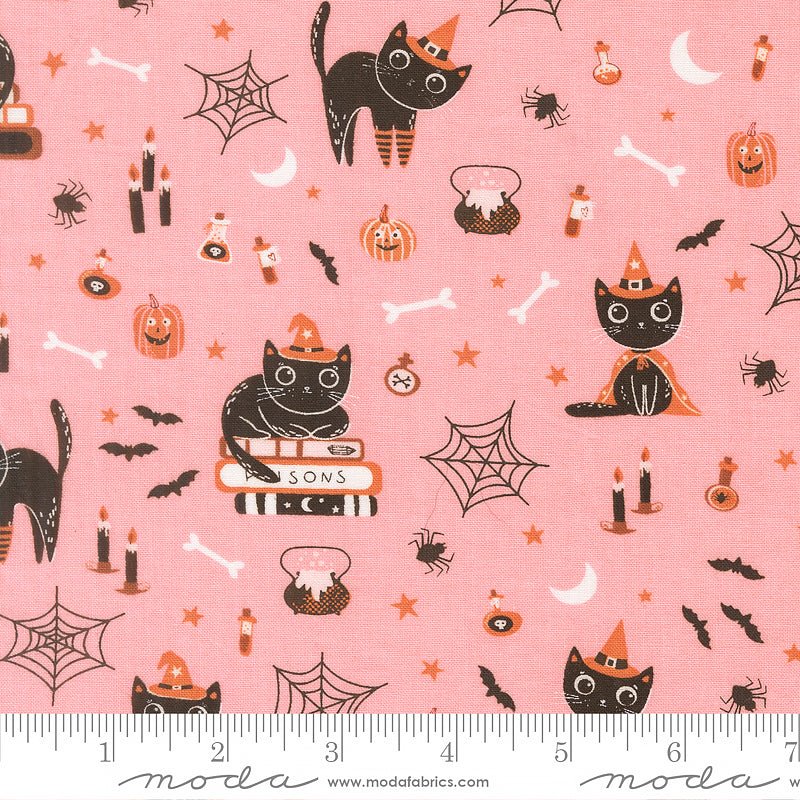 Purrs & Boos Cats Candy - Moda from Fort Worth Fabric Studio