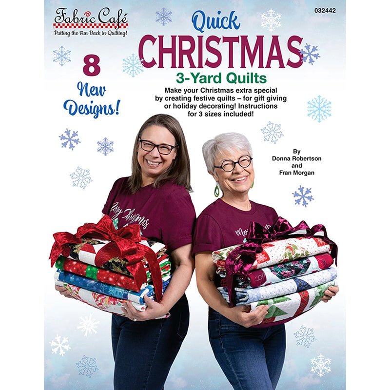 Quick Christmas 3 - Yard Quilts Quilt Book from Fabric Cafe - Fabric Cafe from Fort Worth Fabric Studio