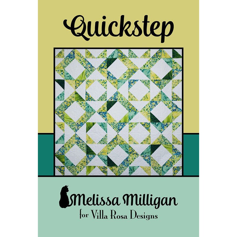 Quickstep Quilt Pattern - Villa Rosa Designs from Fort Worth Fabric Studio