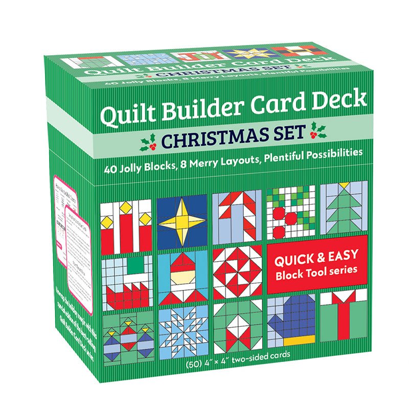 Quilt Builder Card Deck Christmas Set - C&T Publishing from Fort Worth Fabric Studio