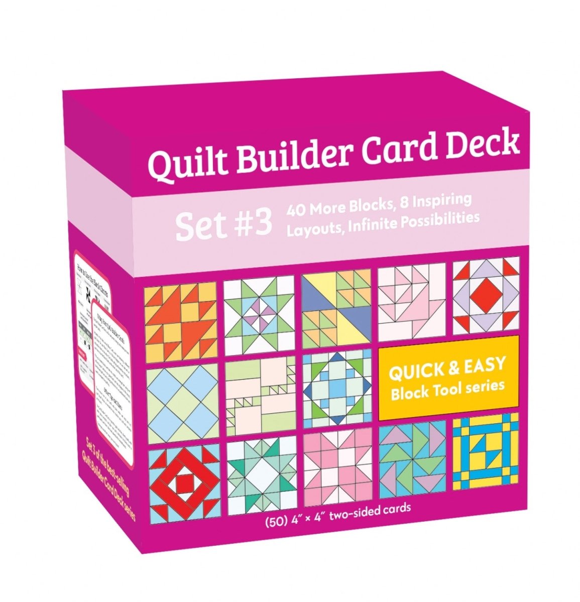 Quilt Builder Card Deck Set 3 - C&T Publishing from Fort Worth Fabric Studio