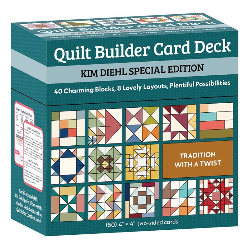 Quilt Builder Card Deck Set Kim Diehl Special Edition - C&T Publishing from Fort Worth Fabric Studio