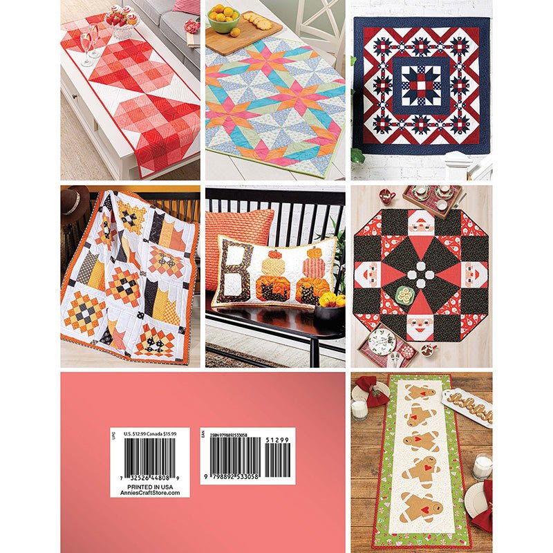 Quilted Projects for All Seasons Quilt Pattern Book - Annie's Quilting from Fort Worth Fabric Studio