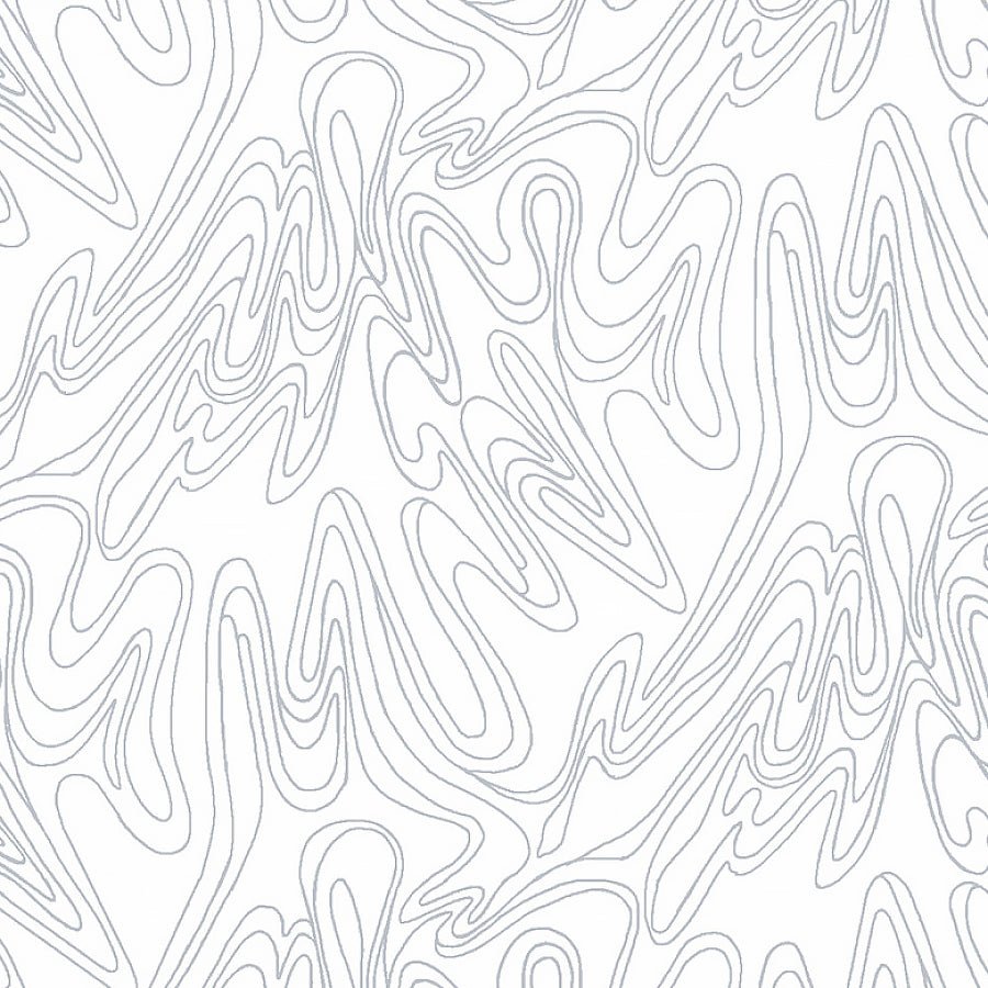 Quilter's Flour VI Scribble Lines White on White - Henry Glass from Fort Worth Fabric Studio