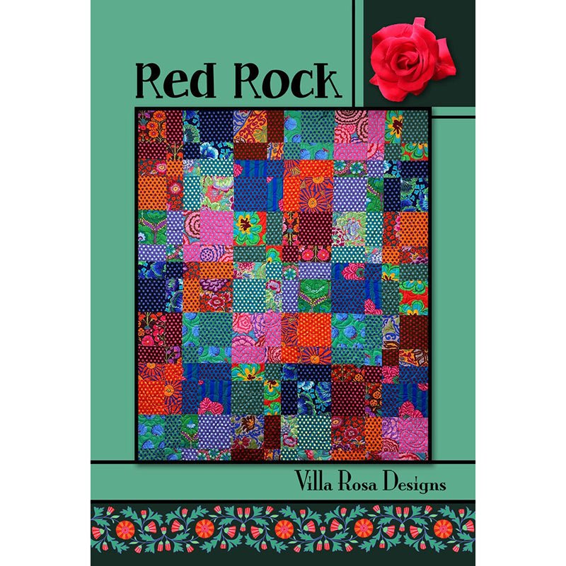 Red Rock Quilt Pattern - Villa Rosa Designs from Fort Worth Fabric Studio