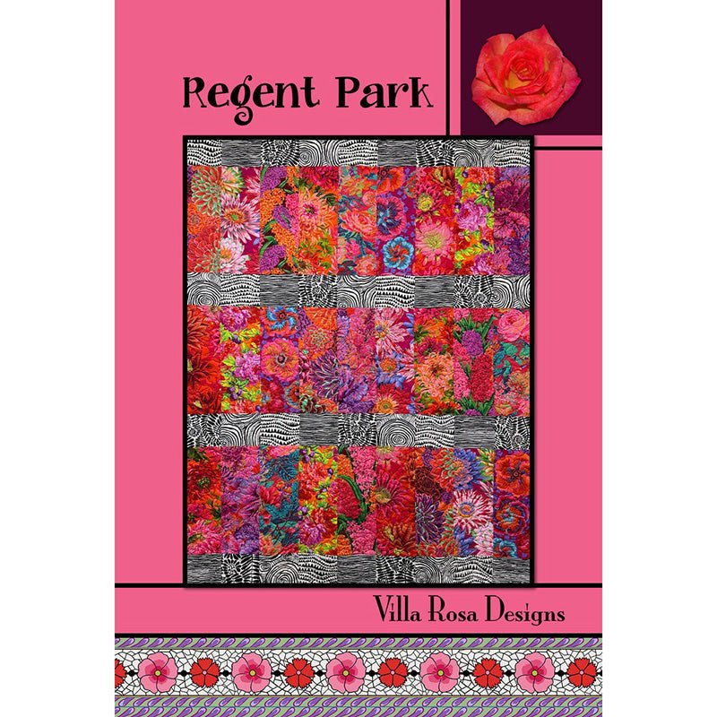 Regent Park Quilt Pattern - Villa Rosa Designs from Fort Worth Fabric Studio