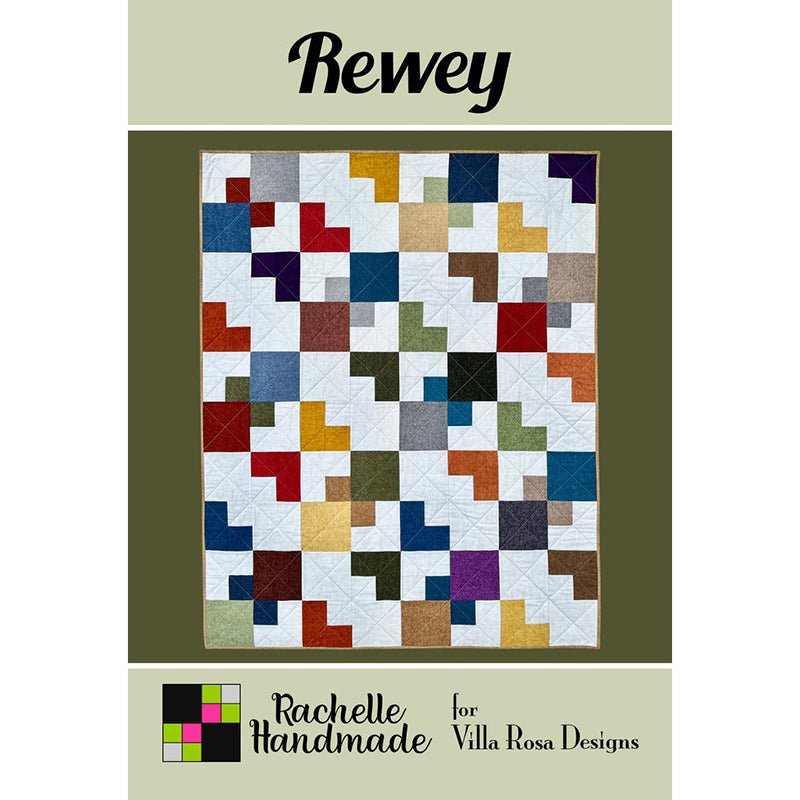 Rewey Quilt Pattern PDF Download - Villa Rosa Designs from Fort Worth Fabric Studio
