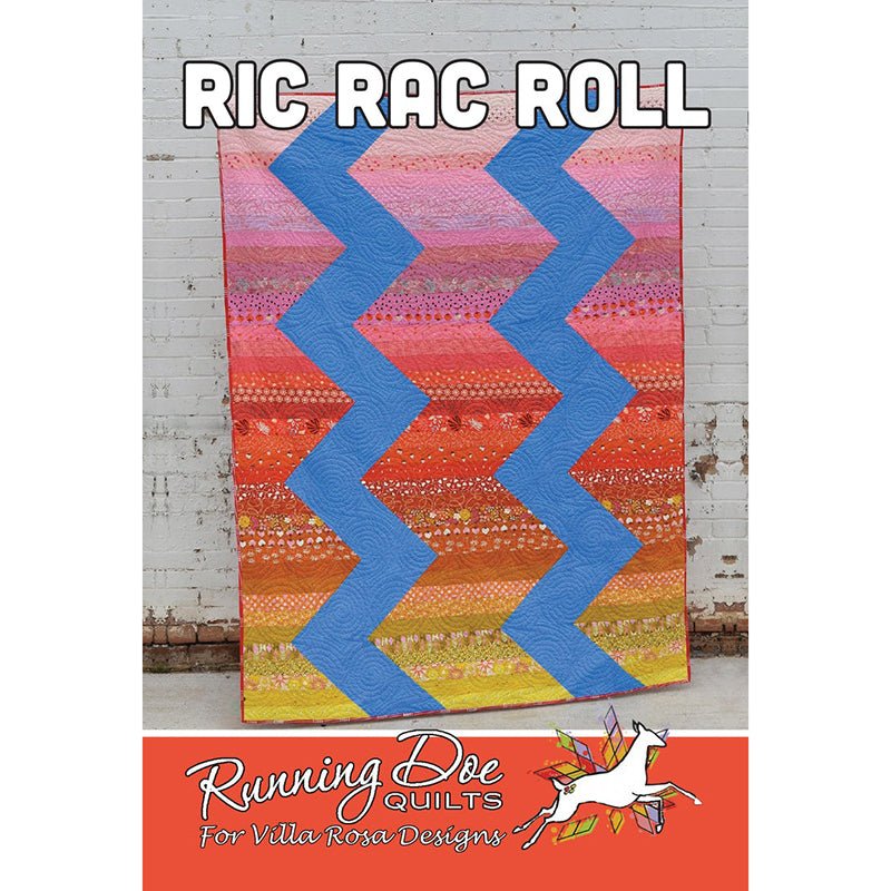 Ric Rac Roll Quilt Pattern PDF Download - Villa Rosa Designs from Fort Worth Fabric Studio