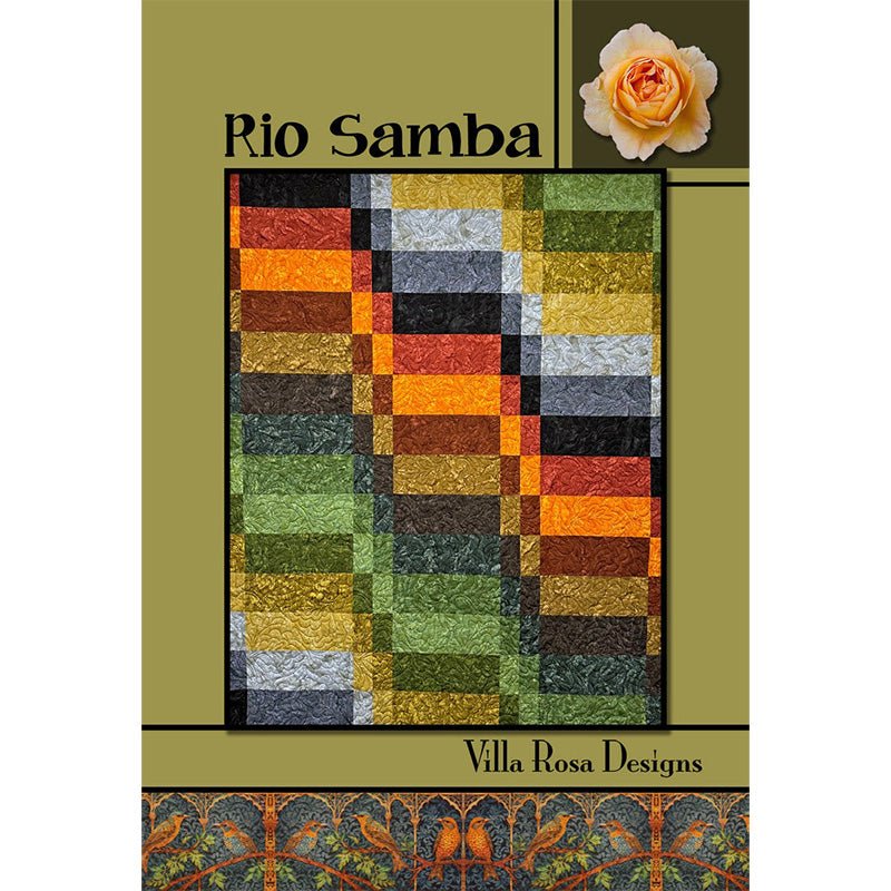 Rio Samba Quilt Pattern PDF Download - Villa Rosa Designs from Fort Worth Fabric Studio