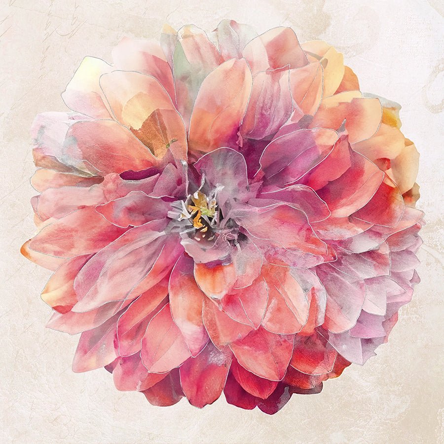 Rosé All Day 43" Flower Power Panel Rose - Studio E from Fort Worth Fabric Studio
