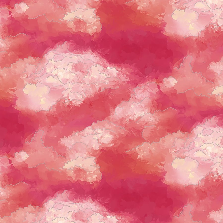 Rosé All Day Clouds Rose - Studio E from Fort Worth Fabric Studio