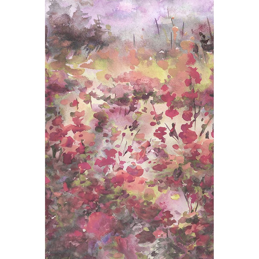 Rosé All Day Floral Garden Ombre Rose - Studio E from Fort Worth Fabric Studio