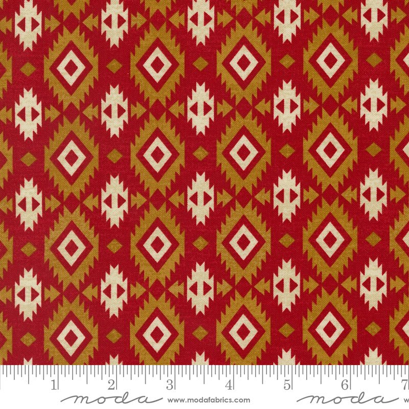 Saddle Ranch Sawtooth Blender Campfire - Moda from Fort Worth Fabric Studio