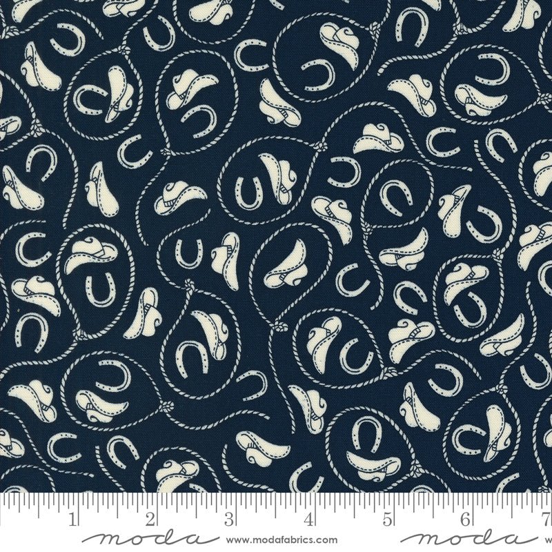 Saddle Ranch Tack Room Night Sky - Moda from Fort Worth Fabric Studio