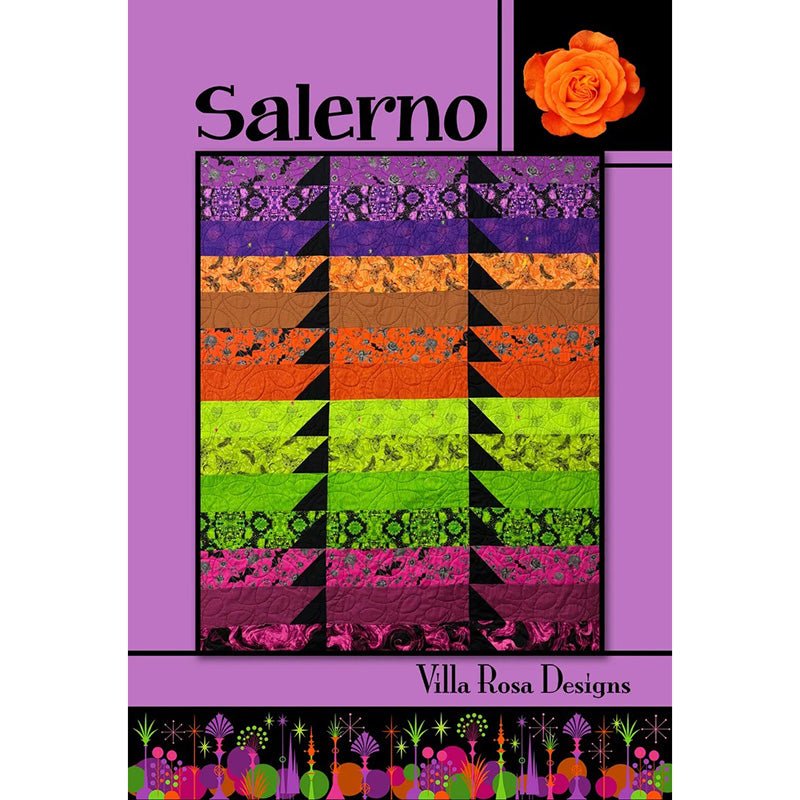 Salerno Quilt Pattern PDF Download - Villa Rosa Designs from Fort Worth Fabric Studio
