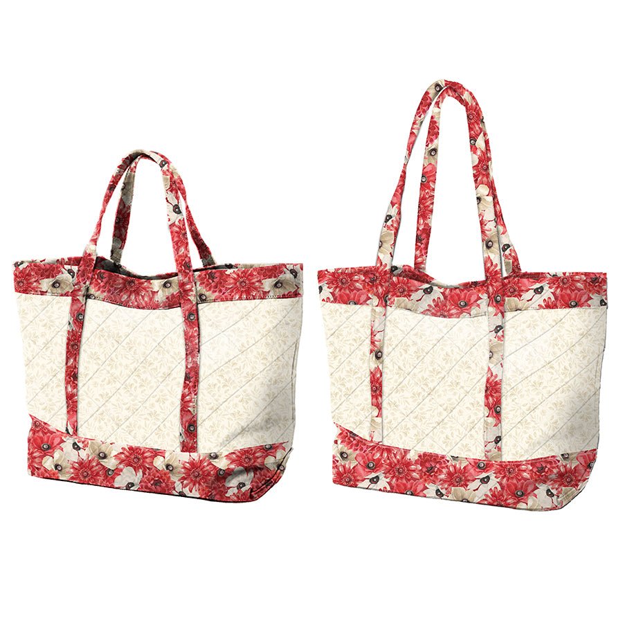 Scarlet Dreams Tote Bag Kit from Wilmington - Wilmington Prints from Fort Worth Fabric Studio