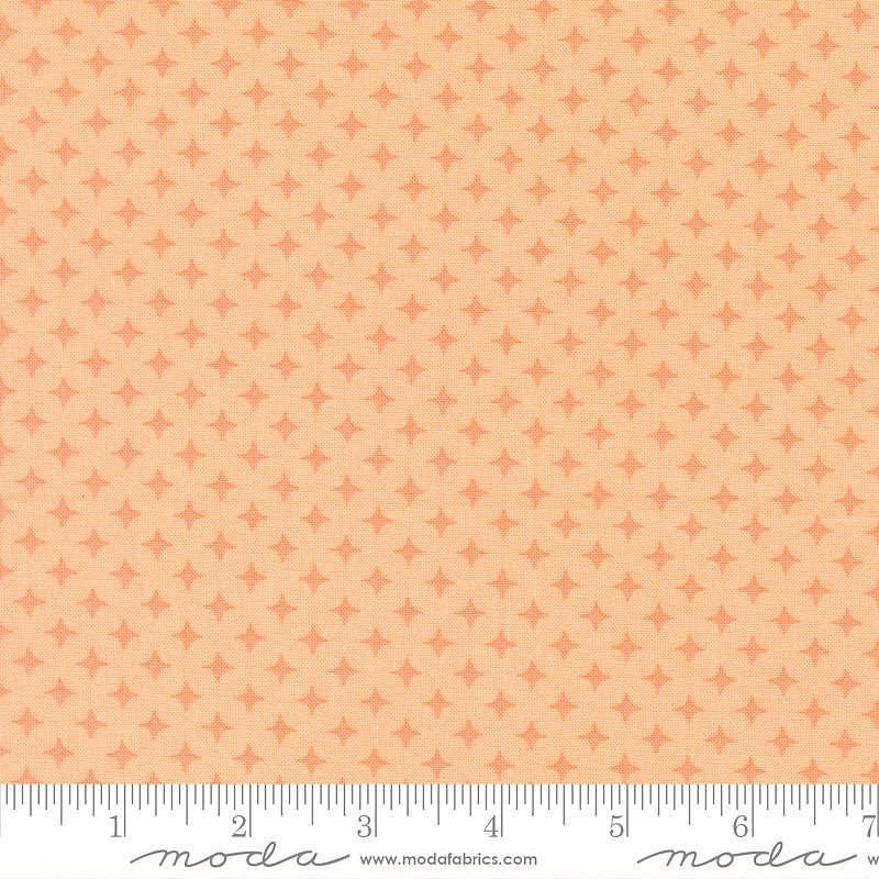 Scenery Diamonds Cantaloupe - Moda from Fort Worth Fabric Studio