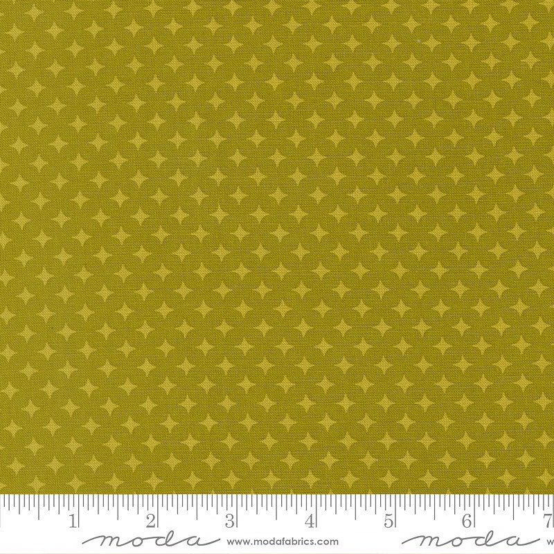 Scenery Diamonds Kelp - Moda from Fort Worth Fabric Studio