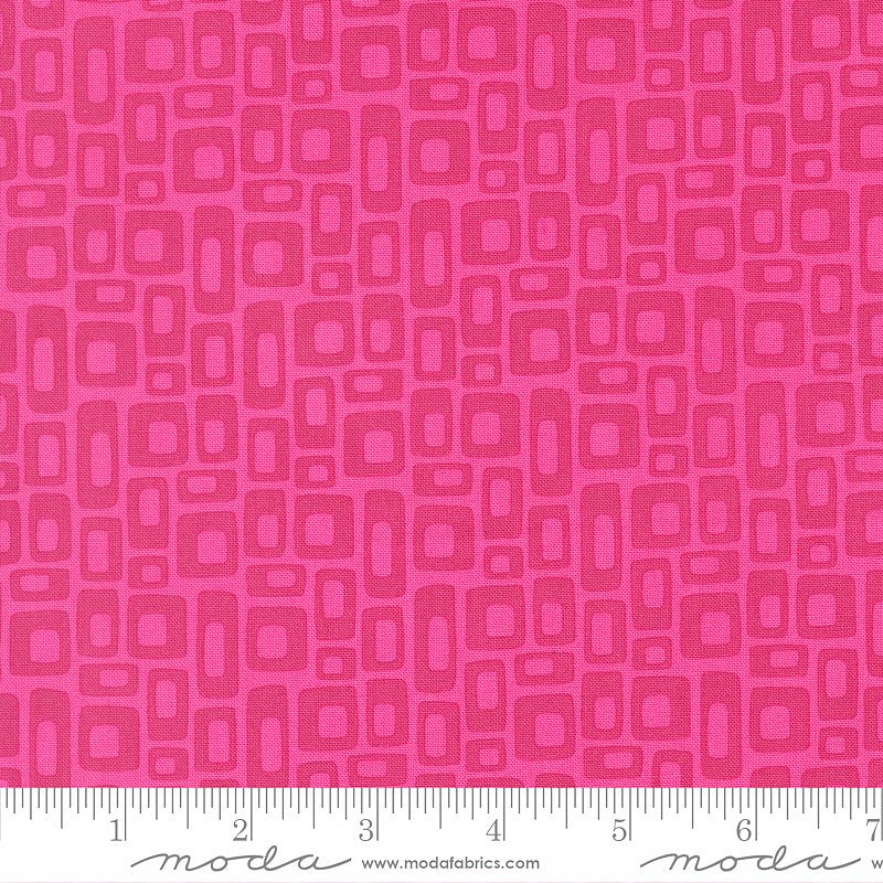Scenery Marshmellow Fuchsia - Moda from Fort Worth Fabric Studio