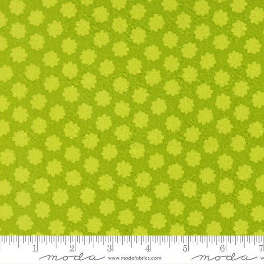 Scenery Puffball Lime - Moda from Fort Worth Fabric Studio