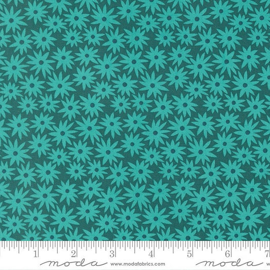 Scenery Sedum Dark Teal - Moda from Fort Worth Fabric Studio