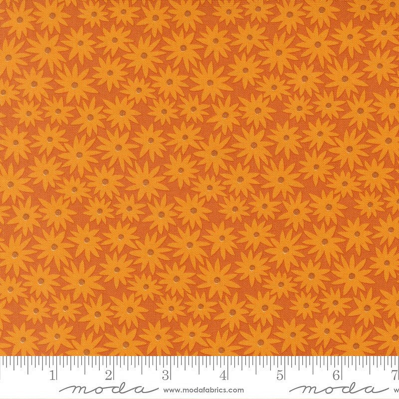 Scenery Sedum Rusty – Remnant 17" × 44" - Moda from Fort Worth Fabric Studio