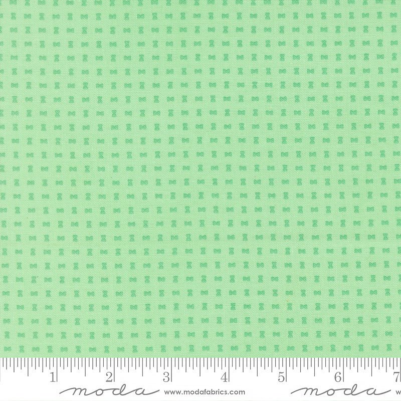 Scenery Spools Aqua - Moda from Fort Worth Fabric Studio