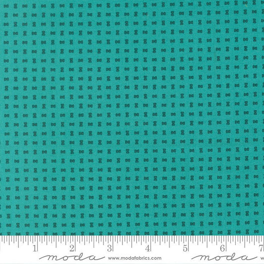 Scenery Spools Turquoise - Moda from Fort Worth Fabric Studio