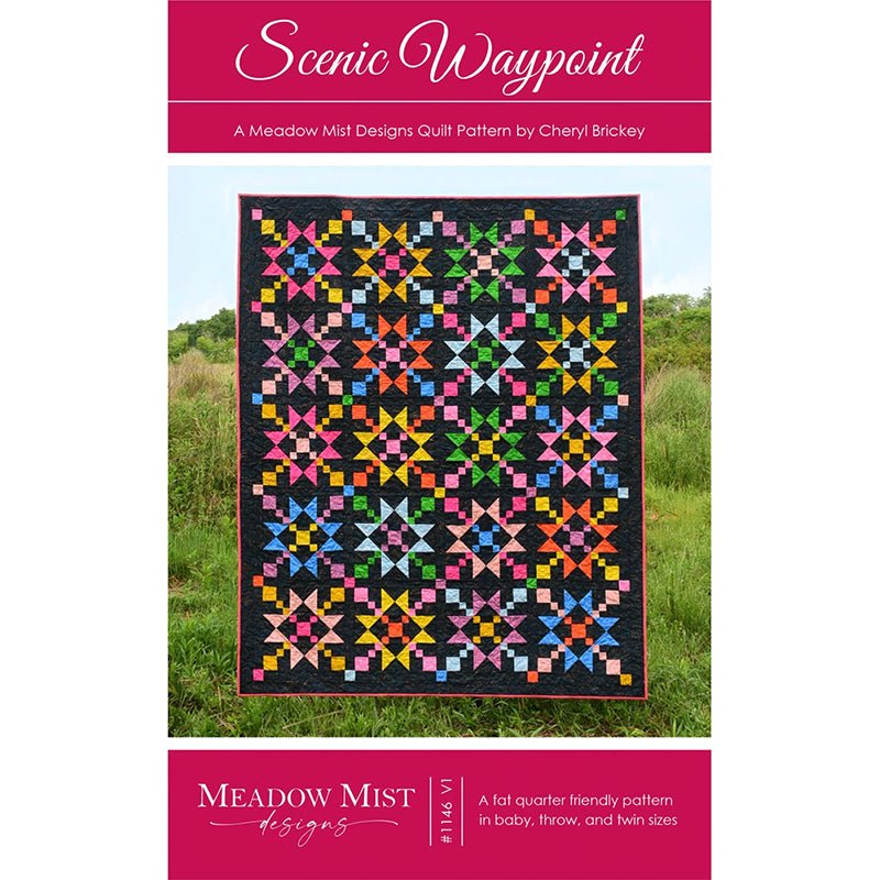 Scenic Waypoint Quilt Pattern by Meadow Mist Designs - Meadow Mist Designs from Fort Worth Fabric Studio