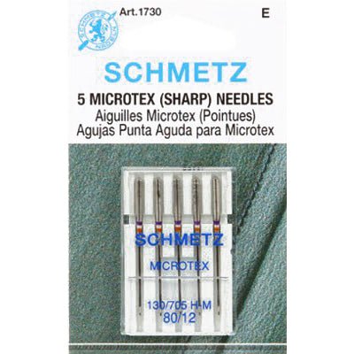 Schmetz Microtex Sharp Machine Needles - Schmetz from Fort Worth Fabric Studio