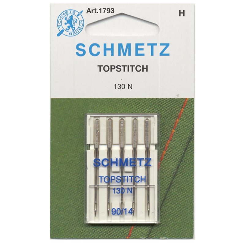 Schmetz Topstitch Machine Needles 90/14 - Schmetz from Fort Worth Fabric Studio