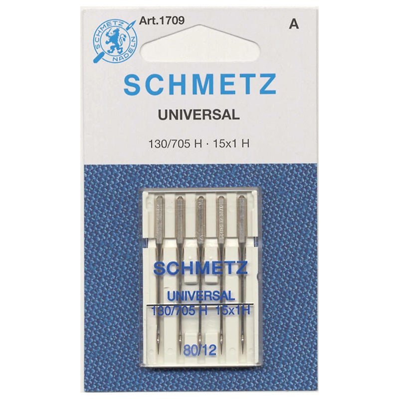 Schmetz Universal Machine Needles 80/12 - Schmetz from Fort Worth Fabric Studio