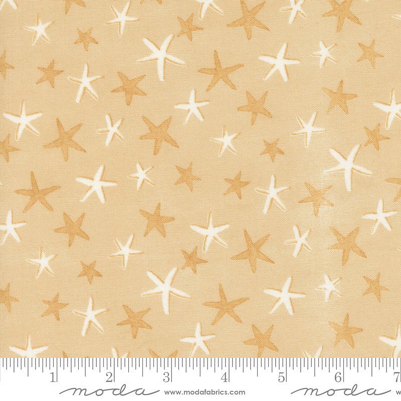 Seaside Starfish Sand - Moda from Fort Worth Fabric Studio